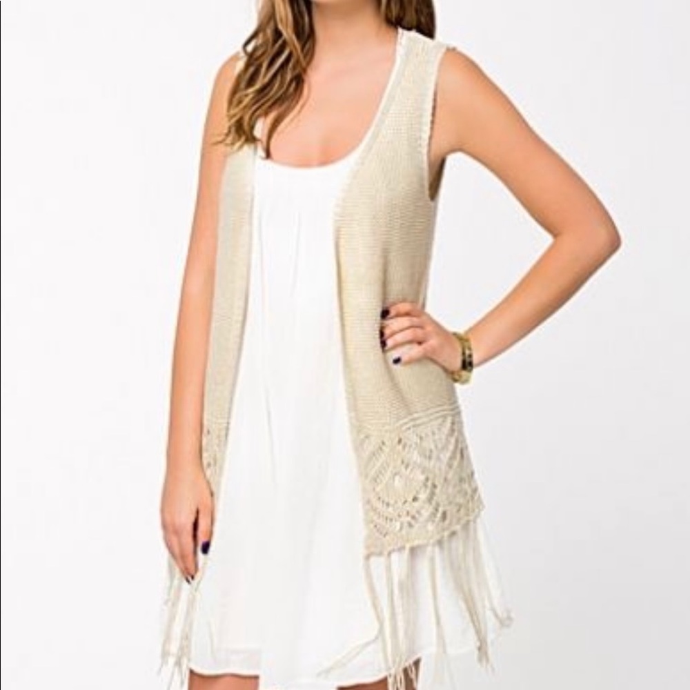 Vero Moda | Vest | Cardigan | Fringe/Crochet